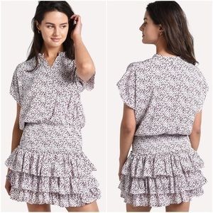 MISA Eloisa Dress Dot Print